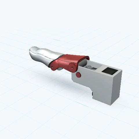 Modelo 3D a color de Dedo robótico: diseño y construcción